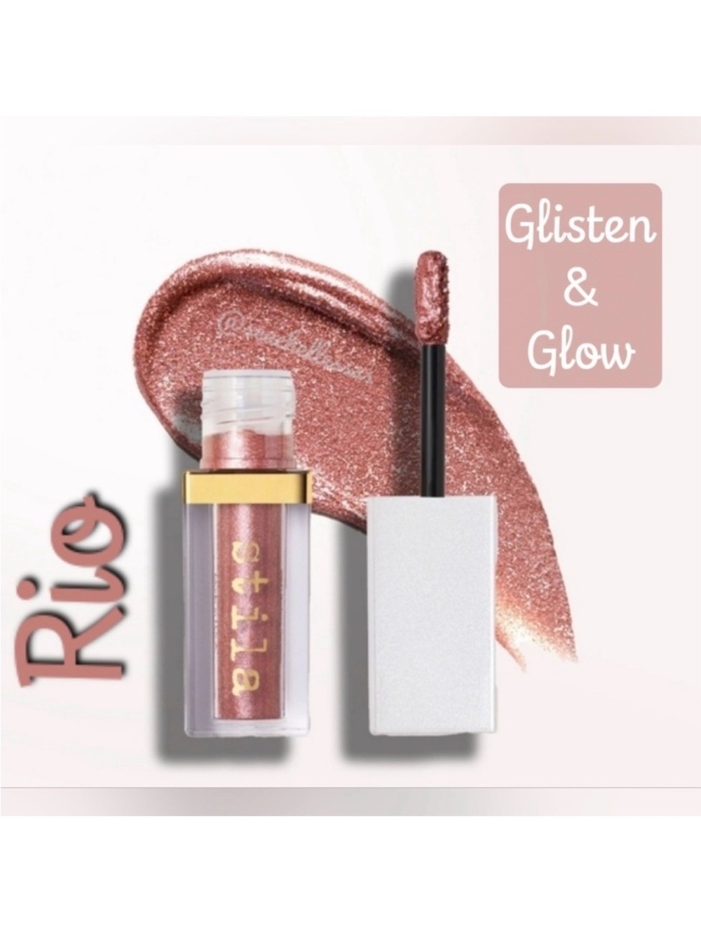 Rio Glisten & Glow Liquid Eyeshadow Stila Brand New in Box Authentic